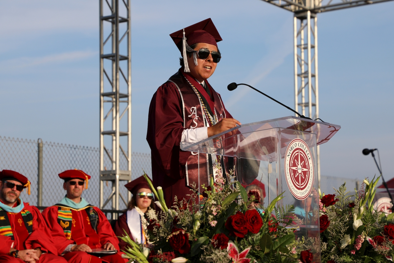 2023 Norco College Commencement Student Speaker Lino Leon