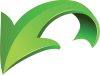 Green Down Arrows