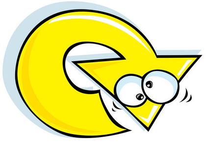 Yellow Cartoon Down Arrow 4