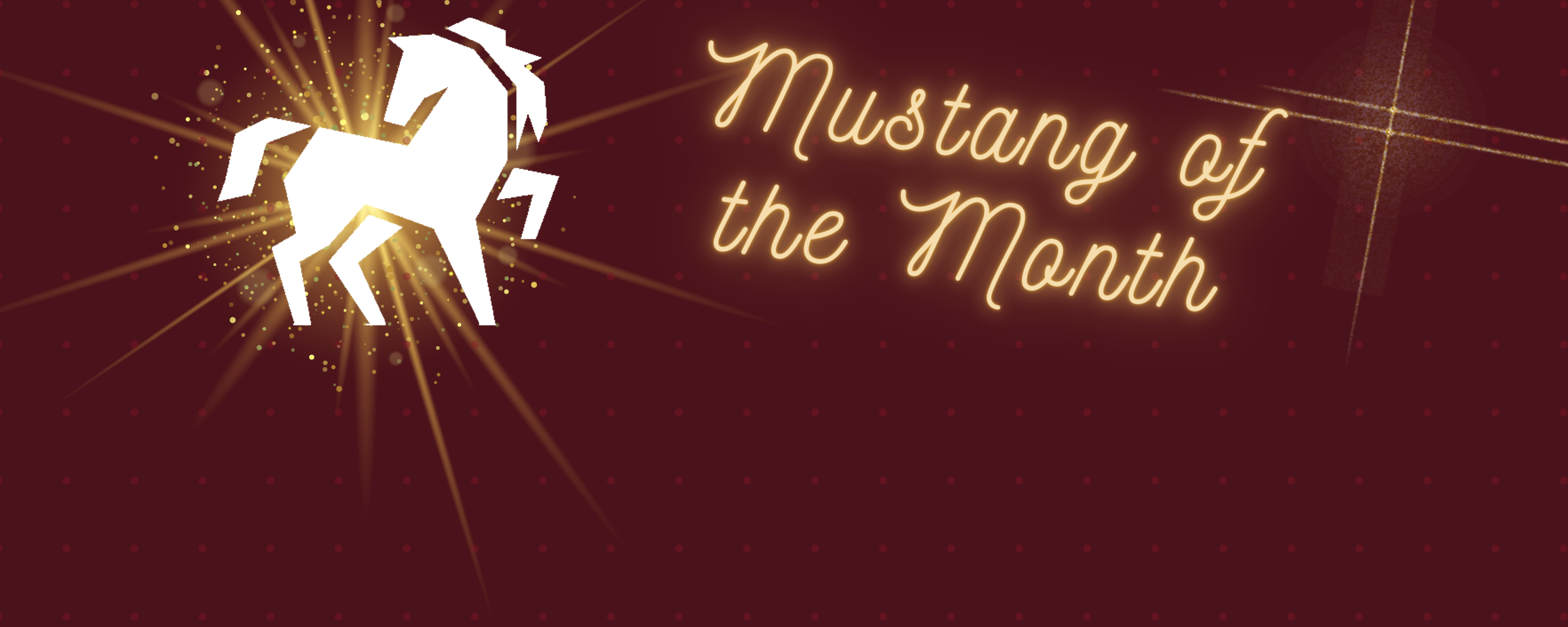 Mustang of the Month hero image banner