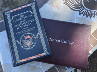US Constitution and Norco College book